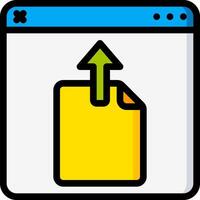 web browser illustration design vector
