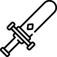 sword illustration design vector