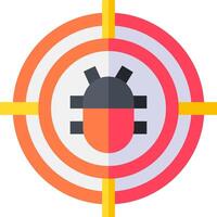 target illustration design vector