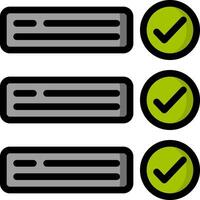 checklist illustration design vector