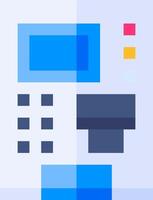 atm machine illustration design vector