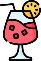 beverage illustration design vector