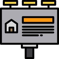 billboard illustration design vector