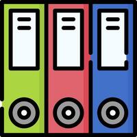 binder illustration design vector