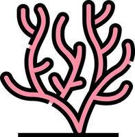 coral illustration design vector