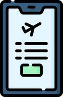 check in illustration design vector