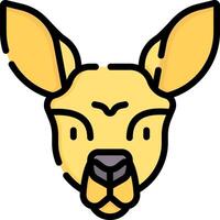 kangaroo illustration design vector