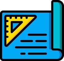 blueprint illustration design vector