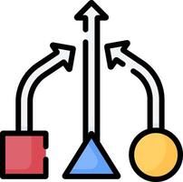 strategy illustration design vector