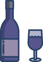 wine illustration design vector