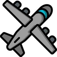 plane illustration design vector