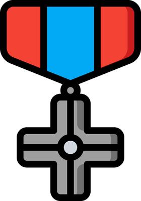 medal illustration design