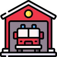 firefighter illustration design vector