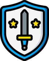 shield illustration design vector