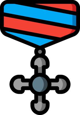 medal illustration design