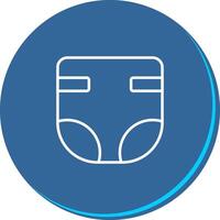 Diaper Changing Icon Design vector