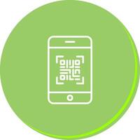 Scanning App Icon Design vector