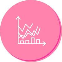 Plot Icon Design vector