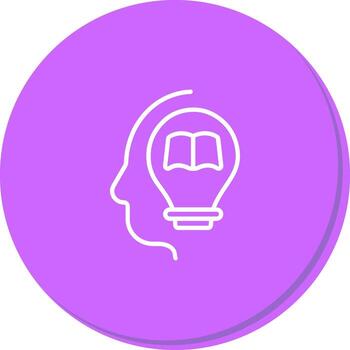 Knowledge Base Icon Design vector