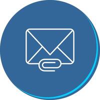 Attachments Icon Design vector