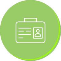 Office Card Icon Design vector