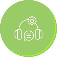 Technical Support Icon Design vector
