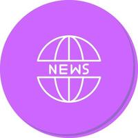 News Website Icon Design vector