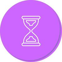 Sand Timer Icon Design vector