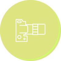 DSLR Essentials Icon Design vector