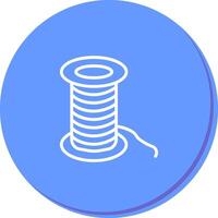 Thread Icon Design vector