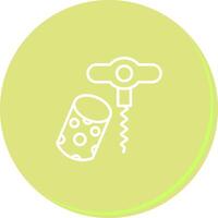 Wine Cork Icon Design vector