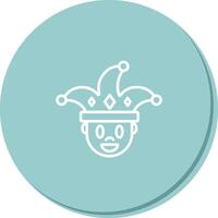 Clown Icon Design vector