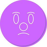 Clown Nose Icon Design vector