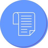 Document Icon Design vector