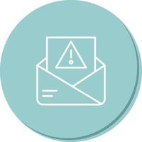 Spam Filter Icon Design vector