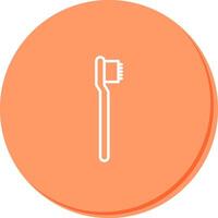 Tiny Toothbrush Icon Design vector