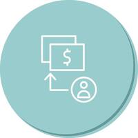 Compensation Package Icon Design vector