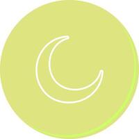 Moon Icon Design vector