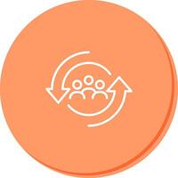Career Change Icon Design vector
