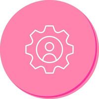 User-generated Content Icon Design vector