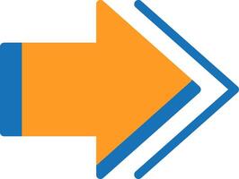 Next Flat Two Color vector
