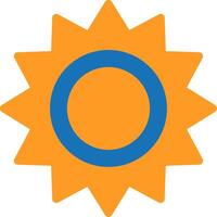 Settings Flat Two Color vector