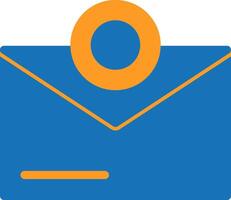 Notification Dot Flat Two Color vector