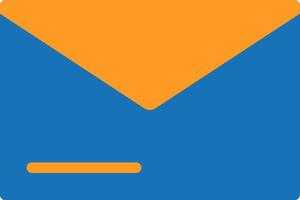 Envelope Flat Two Color vector