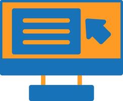 Screen reader Flat Two Color vector