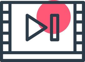 Skip to content Line with small circle background vector