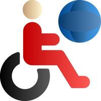 Accessibility Flat Gradient vector