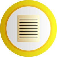 Terms of Service Flat Gradient vector