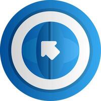 Sign Up Flat Gradient vector