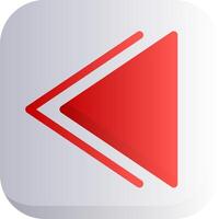 Backward Flat Gradient vector